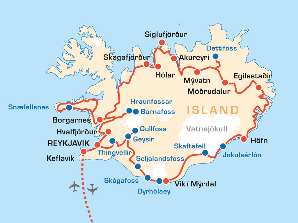 Island - Insel aus Feuer und Eis das Motorrad Abenteuer