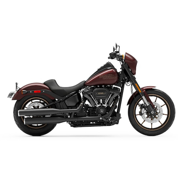 A blacked-out, factory custom performance cruiser.


Type: Harley-Davidson® Low Rider
Category: HD CRUISER TOURING CLASS
Seat height: 26.5 inches/67.3 cm
Seat(s): Driver & Passenger + Backrest
Weight: 650 lbs/295 kg
Engine: Milwaukee-Eight® 114 – 1746 cc
Transmission: Manual
Ground Clearance: 4.7 inches/11.94 cm
Fuel capacity: 5.0 gal/19 liter
Navigation: No
Windshield: Yes
Saddlebags/Top box: Yes/No
Stereo system: No
USB/Bluetooth: No
12V outlet: No